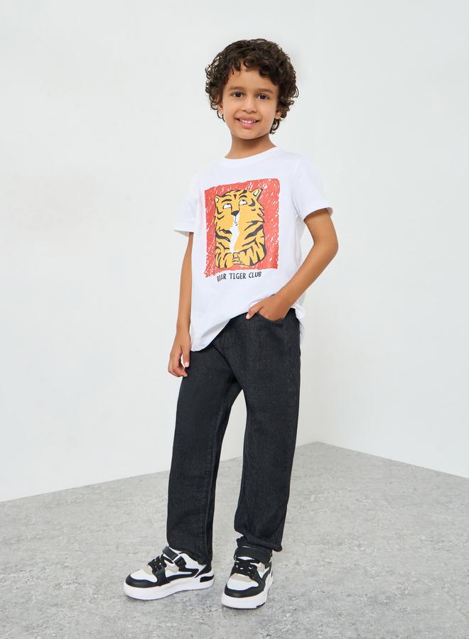 Styli Boys Cotton Pull-On Jeans - Image 2