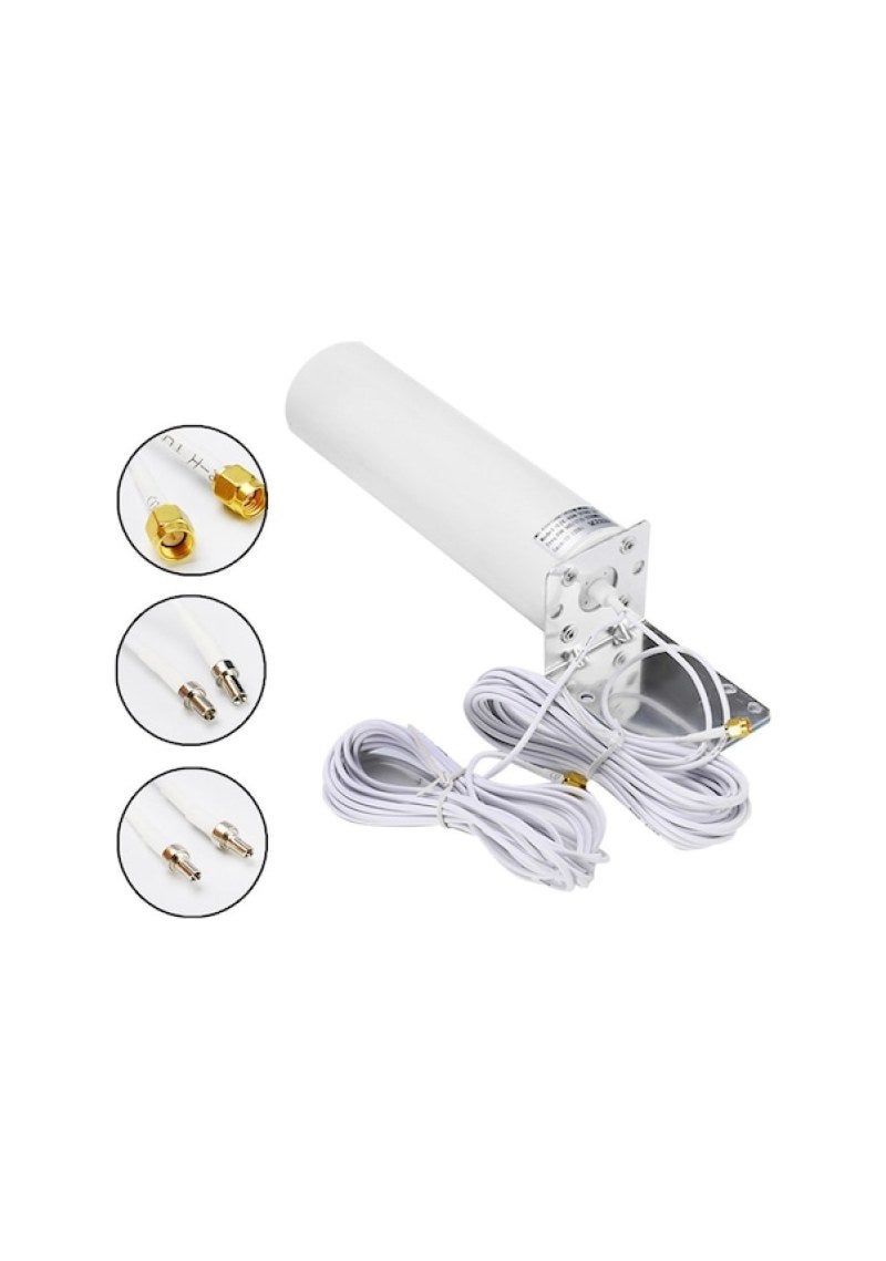 4G LTE External Antenna: High Gain Signal Booster With Dual SMA Interface - Durable Outdoor Design for Wireless Routers, Network Cards and Mobile Network Devices - Image 2
