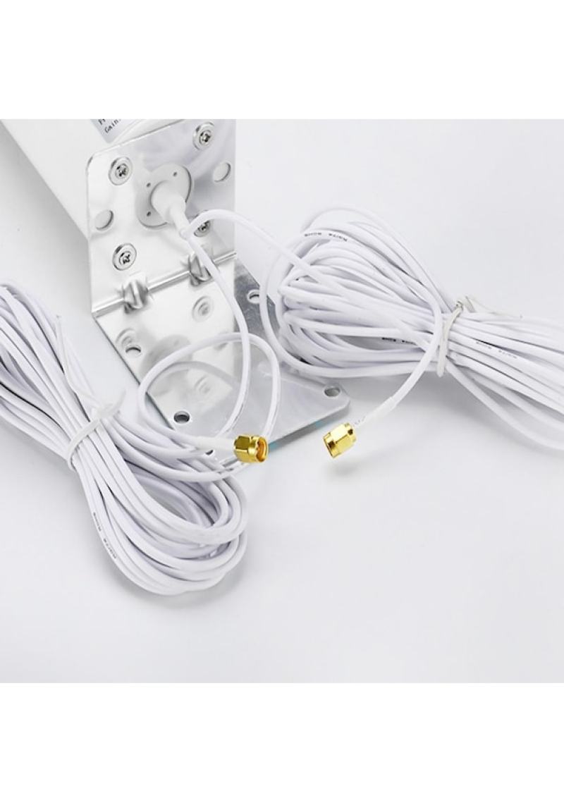 4G LTE External Antenna: High Gain Signal Booster With Dual SMA Interface - Durable Outdoor Design for Wireless Routers, Network Cards and Mobile Network Devices - Image 4