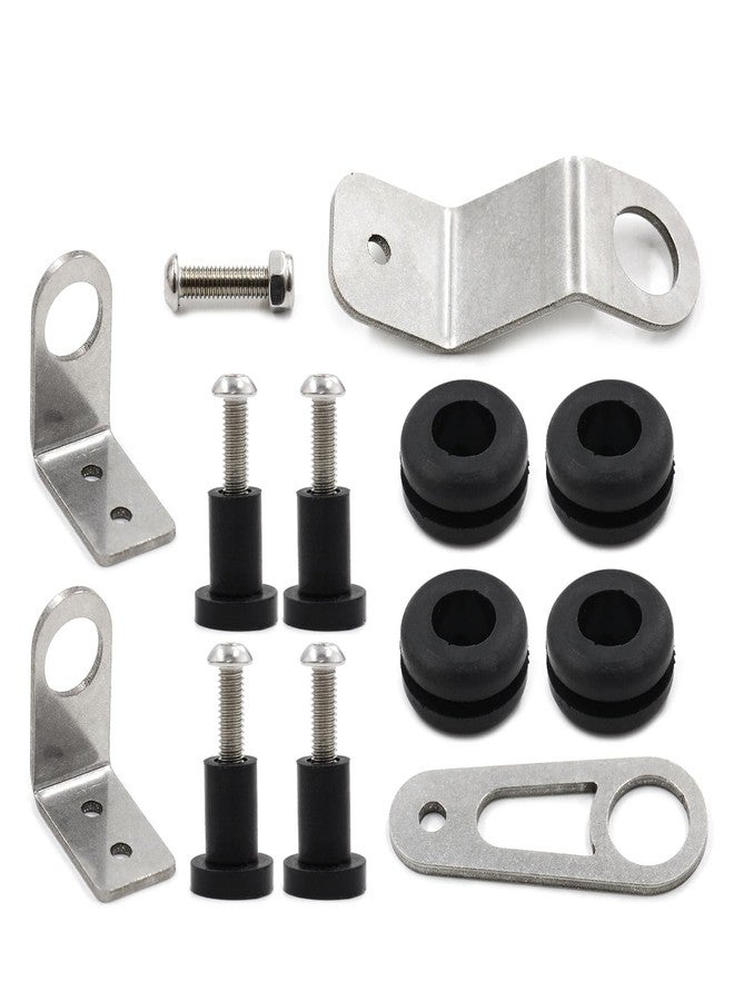 WnSEu Bolt-on Radiator Bracket Kit For Honda Civic EG/EK 92-00 Integra 94-01 K-Series K20 K24 - Image 3