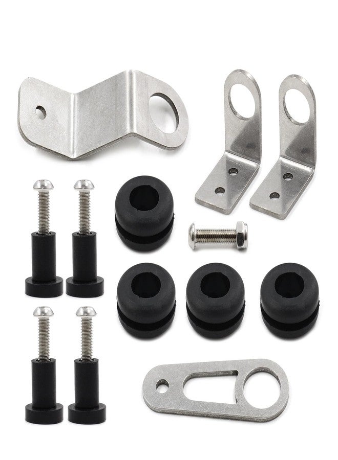 WnSEu Bolt-on Radiator Bracket Kit For Honda Civic EG/EK 92-00 Integra 94-01 K-Series K20 K24 - Image 2