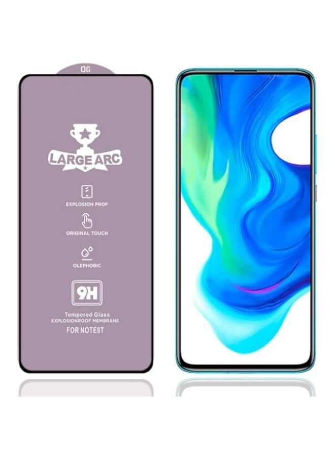 HuHa HuHa Tempered Glass Screen Protector Compatible For Xiaomi Poco F2 Pro 9H HD Large Arc High Alumina Full Screen Tempered Glass Film  - Image 1