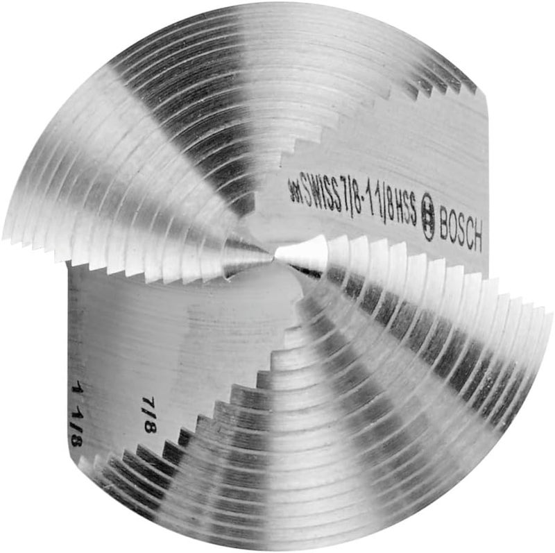 BOSCH IMSDC003 3 pc. High-Speed Steel Impact Tough™ Turbo Step Drill Bit Set - Image 3