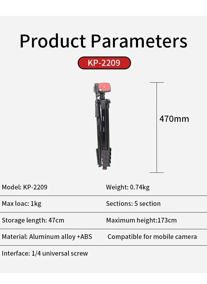 Jmary Jmary KP-2209 Overhead Tripod for camera & mobile  - Image 4