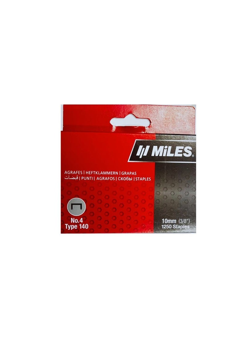 MiLES دبابيس دباسة NO4-10MM  - Image 1