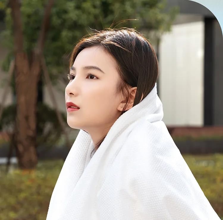 coldchill 55 x 27 inch Large Compressed Bath Towel, Disposable Cotton Bath Towels, Portable Light and Reusable, Suitable for Hiking, Camping, Beach, Swimming and Traveling, 5 Individual Pack - Image 5