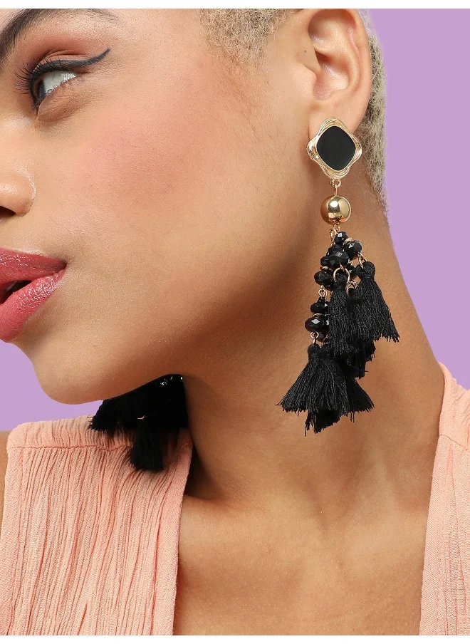 SOHI Ethnic Drop Earrings