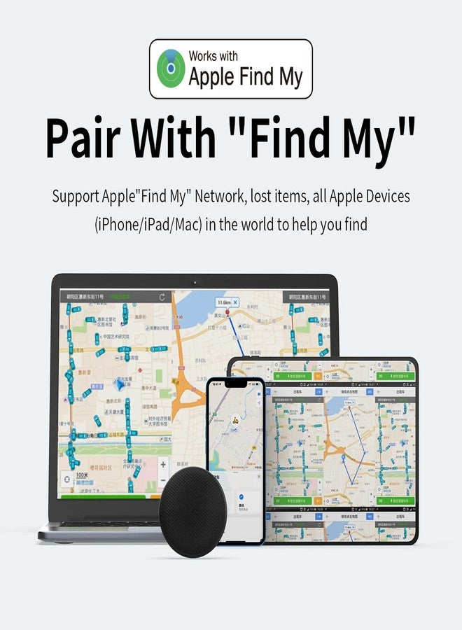 GDGO is compatible with Apple's “Find My” app (iOS only); a pet collar tracker to prevent loss, featuring a small collar with a protective case - Image 3