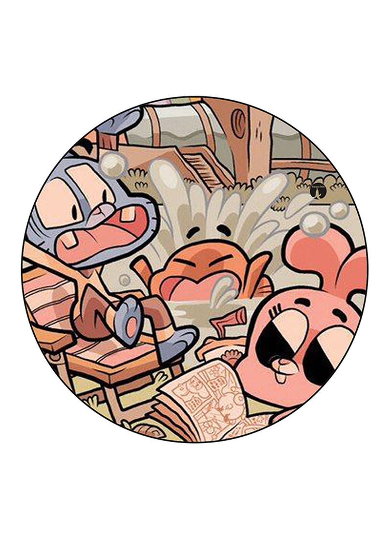 RKN Amazin World Of Gumball Printed Large Pin Multicolour - Image 1