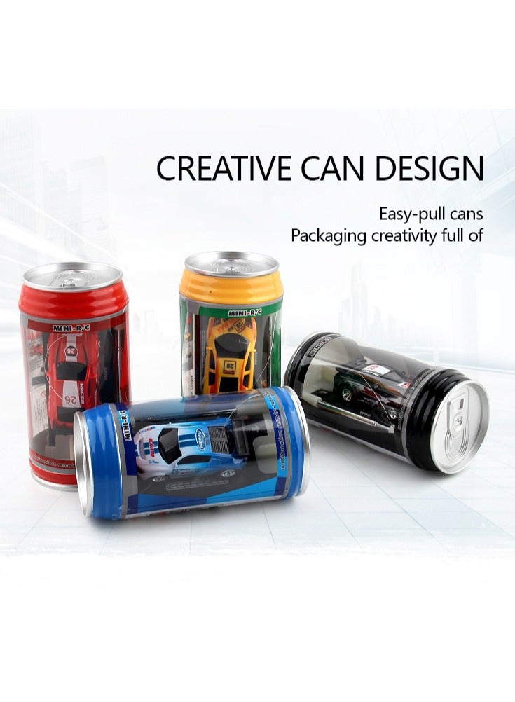 AROAQ Mini Rc Car, Remote Control Micro Racing Car,  Battery Operated Racing Sports Car,  Racing Car Toy With Lightening For Children, (Orange) - Image 4