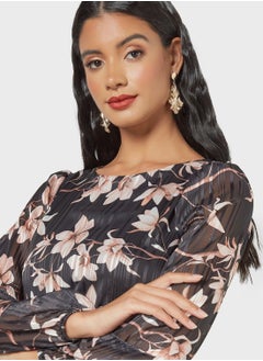 MELA LONDON Floral Print Dress  - Image 3