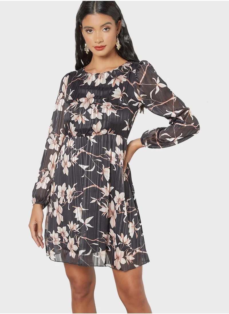 MELA LONDON Floral Print Dress