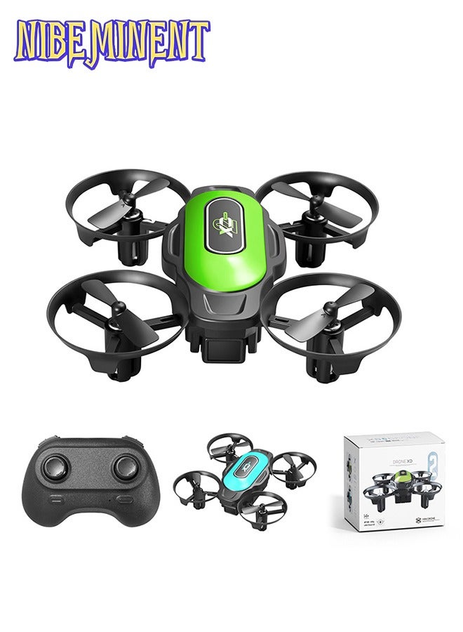 NIBEMINENT RC Drone with 360° Rotation, Strong Power Motor, USB Rechargeable, Pocket-Sized, Intelligent Vertical Suspension, Multi-Speed Control, One-Key Takeoff and Landing, Suitable for Beginners, a Cool and Interesting Toy - Image 1