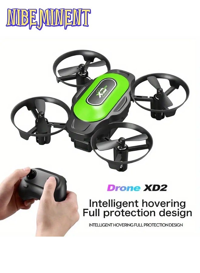 NIBEMINENT RC Drone with 360° Rotation, Strong Power Motor, USB Rechargeable, Pocket-Sized, Intelligent Vertical Suspension, Multi-Speed Control, One-Key Takeoff and Landing, Suitable for Beginners, a Cool and Interesting Toy - Image 2