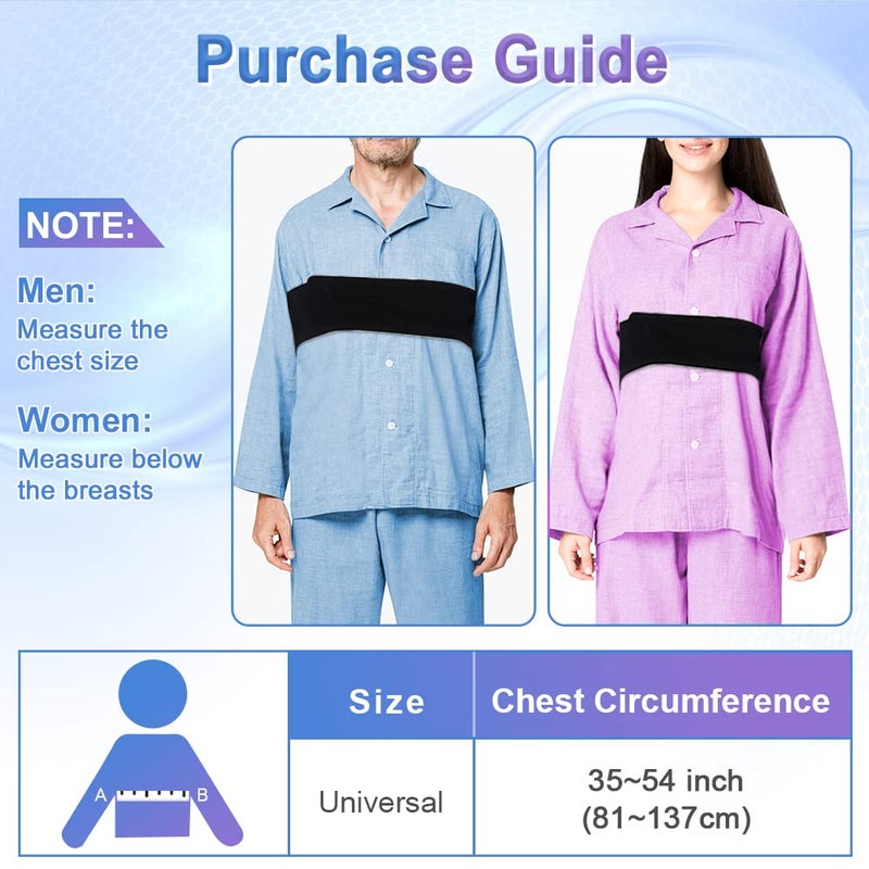 AOSSA Snoring Pillows Side Sleep Anti Snore Back Sleeping Position Side Sleeper Pillow for Snoring Relief Stopper Belt Cushion Adults - Image 5