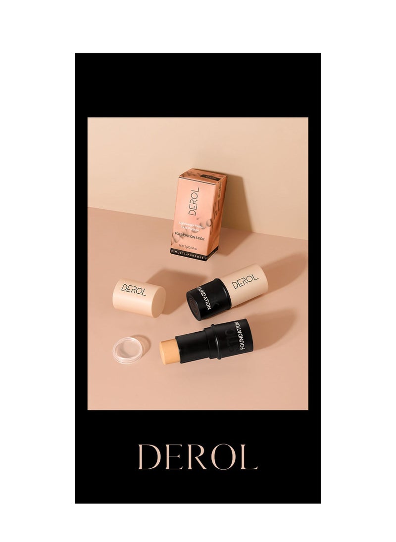 DEROL - Llightweight Matte Multi-purpose Foundation Stick - Image 1