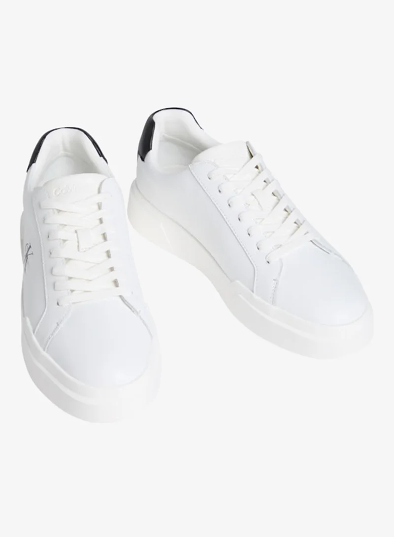 Calvin Klein Jeans Leather Chunky Cupsole Trainers