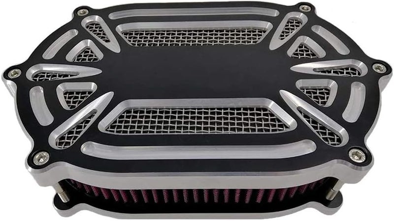 MKVAXR Motorcycle Air Filter Intake Cleaner Kit for Harley - Image 3