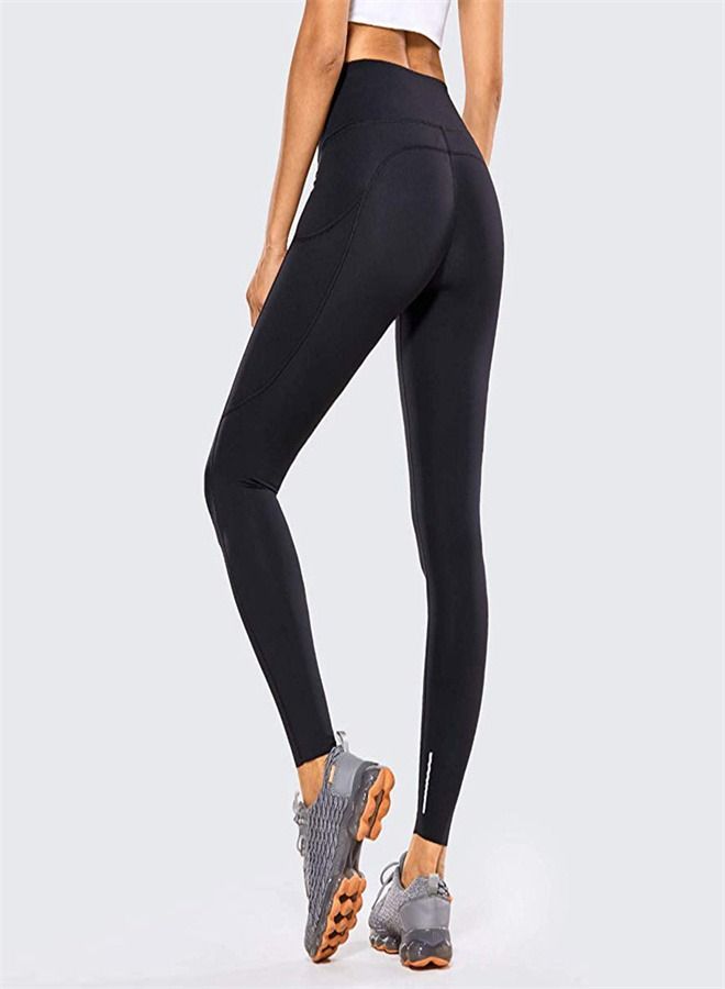 Loquat Women's Seamless High Waist Tight Yoga Pants Black  - Image 2