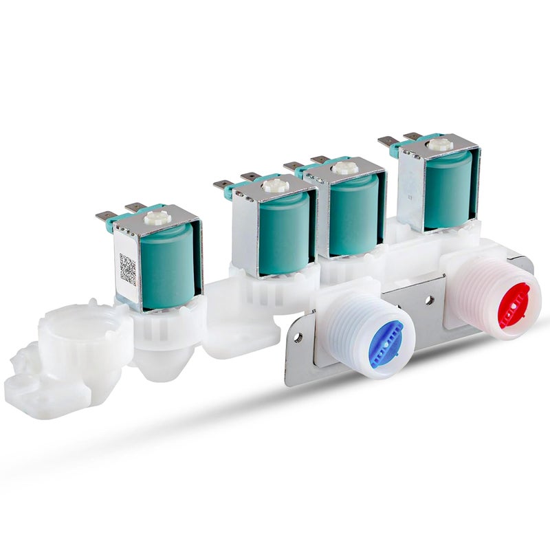 VNAF93 WH23X29538 Fits For GE Water Inlet Valve Washing Machine Replacement For GE Washer Water GFW550SPR5RS GFW550SSN0WW GFW550SSN1WW GFW550SSN2WW GFW550SSN3WW GFW550SSN4WW PS16217225 EAP16217225 - Image 2