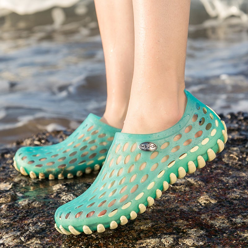 2026 Summer Men'S Massage Sole Sandals Non-Slip Beach Shoes Couple'S Clogs Breathable Garden Slippers - Image 5