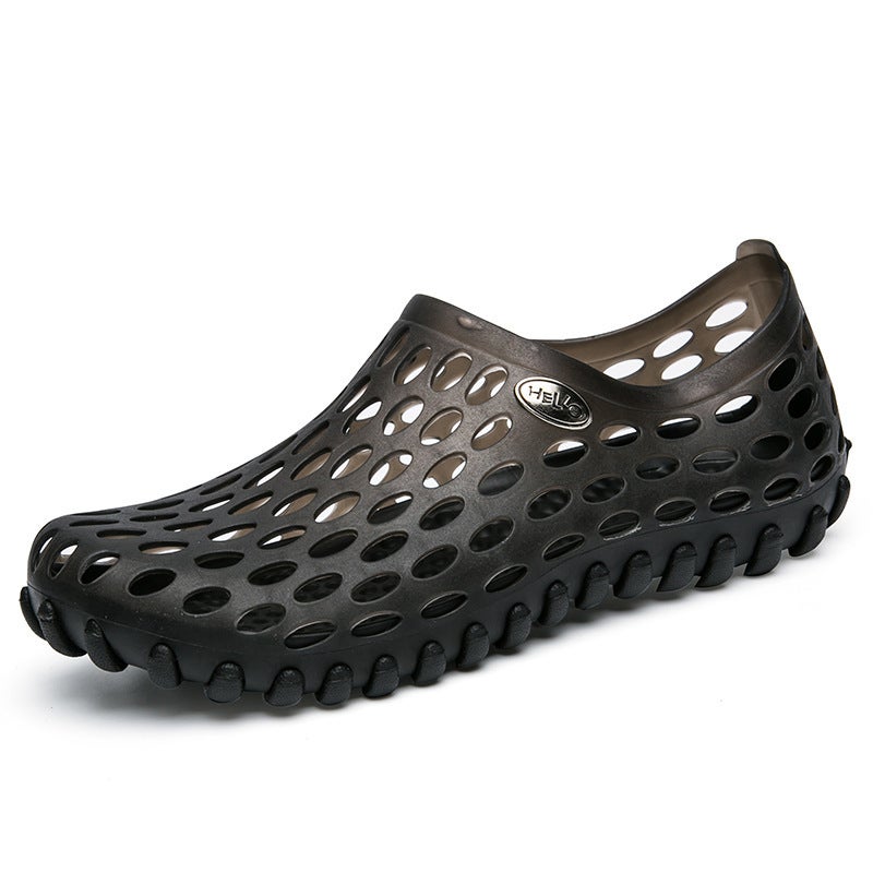 2026 Summer Men'S Massage Sole Sandals Non-Slip Beach Shoes Couple'S Clogs Breathable Garden Slippers - Image 1