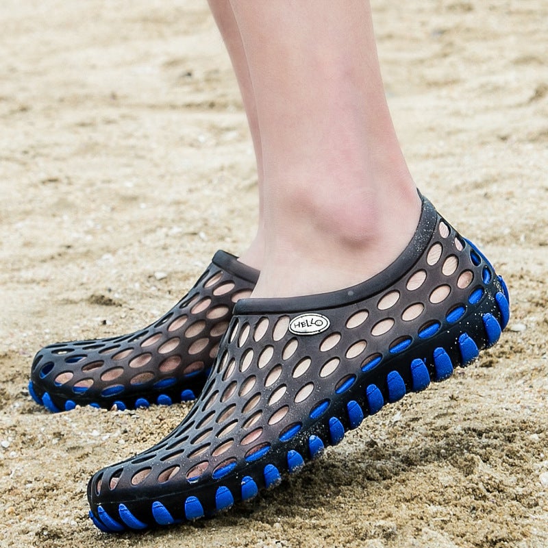 2026 Summer Men'S Massage Sole Sandals Non-Slip Beach Shoes Couple'S Clogs Breathable Garden Slippers - Image 2