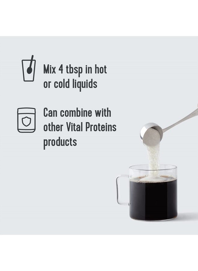 Vital Proteins Collagen Peptides Powder, Promotes Hair, Nail, Skin, Bone and Joint Health, Unflavored 20 OZ  - Image 5