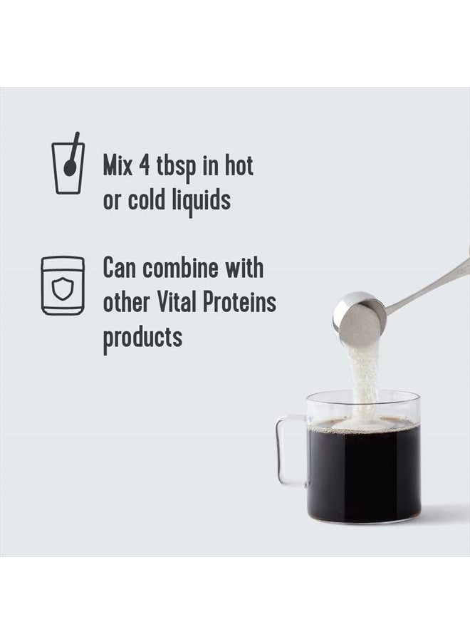 Vital Proteins Collagen Peptides Powder, Promotes Hair, Nail, Skin, Bone and Joint Health, Unflavored 19.3 OZ  - Image 4
