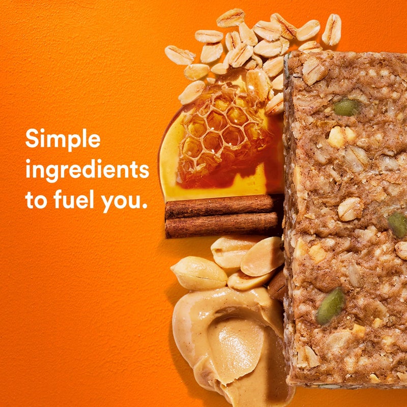 RXBAR Nut Butter and Oat Protein Bars, Protein Snacks, Snack Bars, Honey Cinnamon Peanut Butter, 23.2oz Box (12 Count) - Image 3