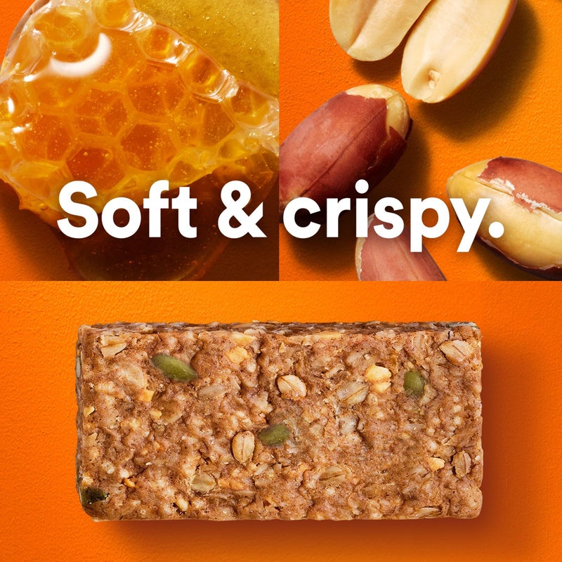 RXBAR Nut Butter and Oat Protein Bars, Protein Snacks, Snack Bars, Honey Cinnamon Peanut Butter, 23.2oz Box (12 Count) - Image 5
