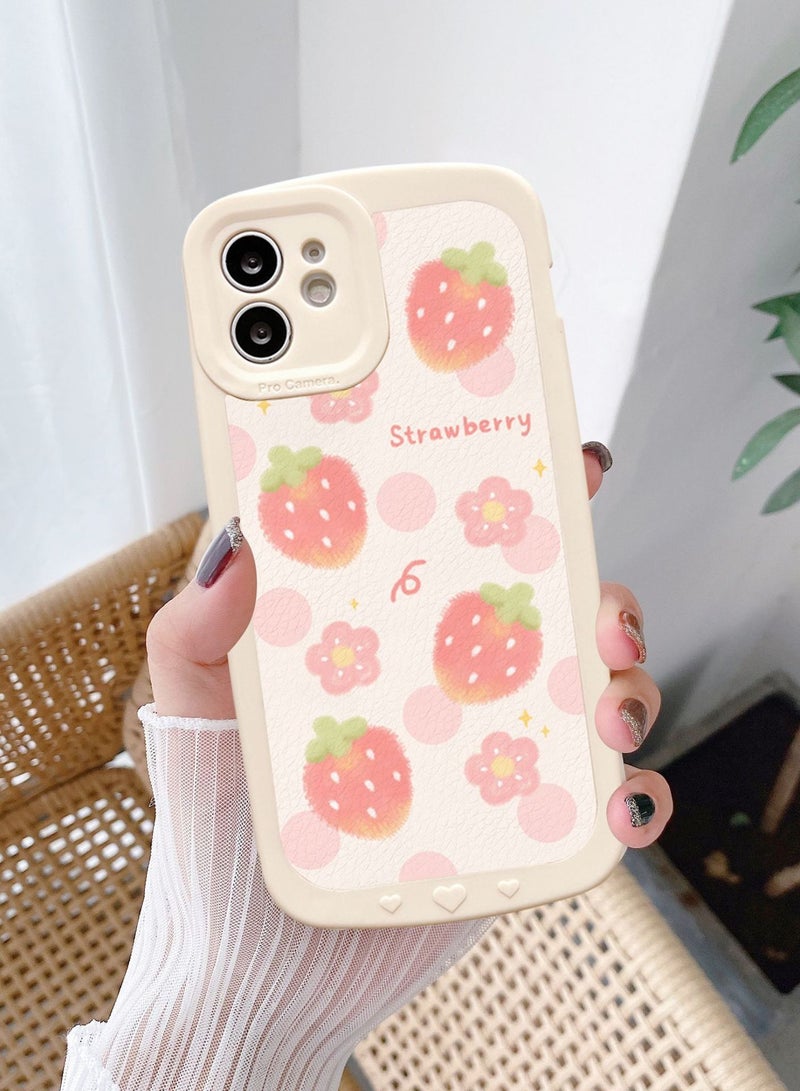 Flowers Silicone Soft Shell Apple Phone Case - Image 1