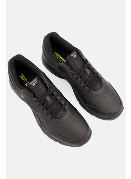 Reebok Men Work N Cushion Lace Up Walking Shoes, Black  - Image 4