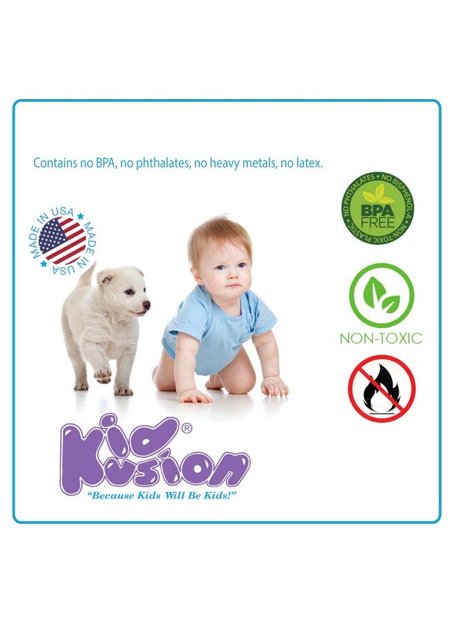 Kidkusion Jumbo Edge Cushion | Taupe | 6ft | Made in The USA - Image 5