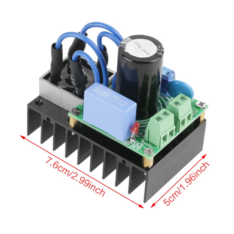 1 pcs 5-34VAC  to 7-50VDC Universal Multiple Protection Rectifier Board Module - Image 4