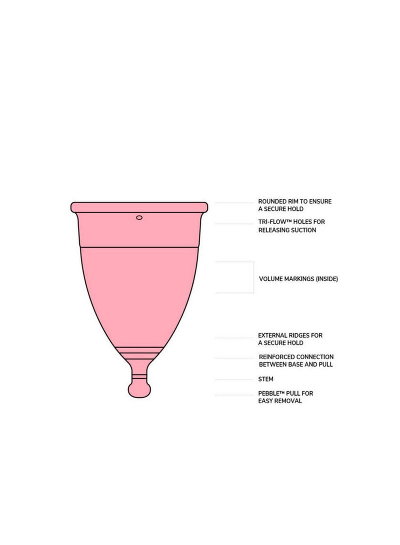 &SISTERS Nüdie Reusable Period Cup Size B - Image 2