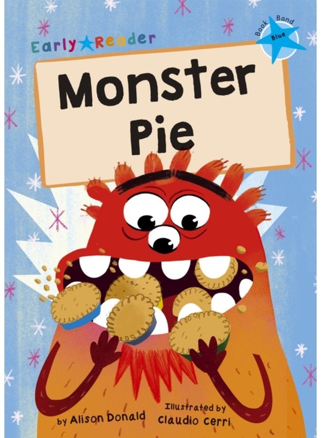 Monster Pie Blue Early Reader - Paperback