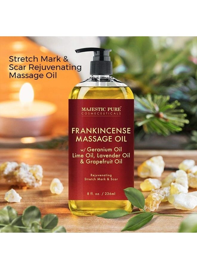 Stretch Mark and Scar Frankincense Massage Oil by Majestic Pure, for Softer & Smoother Skin - Visibly Reduces Appearances of Scars and Stretch Marks - 8 fl oz - pzsku/ZCAC740F39275DD1AEAC0Z/45/_/1681225078/2ac5087e-8fc8-49e5-a98e-cf5ee657f8dc