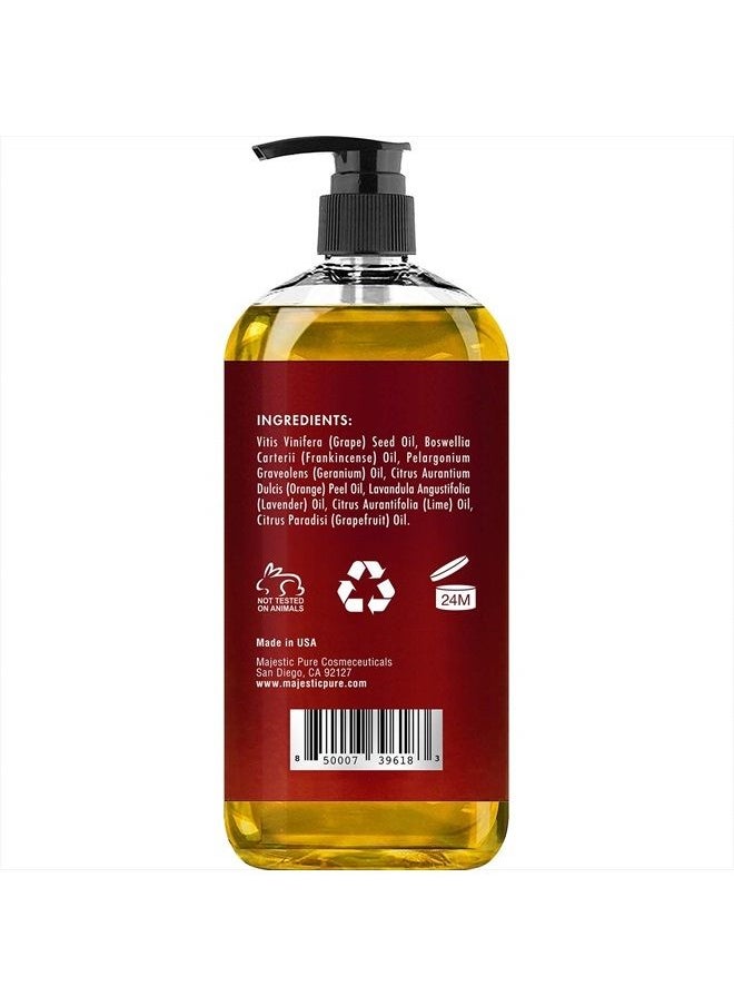 Stretch Mark and Scar Frankincense Massage Oil by Majestic Pure, for Softer & Smoother Skin - Visibly Reduces Appearances of Scars and Stretch Marks - 8 fl oz - pzsku/ZCAC740F39275DD1AEAC0Z/45/_/1681225079/24b5819f-a689-40d2-88fb-39a6f5a9b9ad