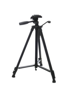 YUFENG Tripod 3388 , Camera and Phone Tripod with Bluetooth Shutter | Compatible with iPhone & Android | Adjustable Height, Lightweight Design, and Stable Base for Photography & Videography - Black