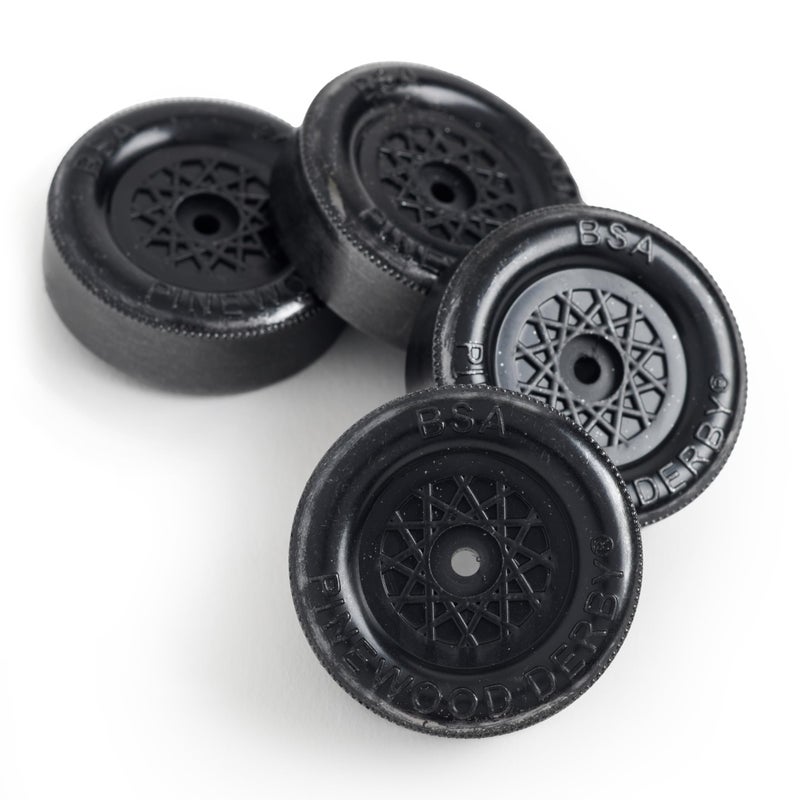 Pinewood Pro PRO Speed Wheels Lathed with Precision | Graphite-Coated for Smooth Racing | Engineered for Peak Race Day Performance | Track-Tested, Racer-Approved - Image 1