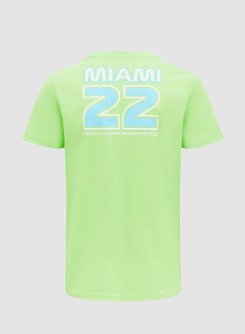 فورمولا1 رقبة مستديرة قصيرة الأكمام - Image 2