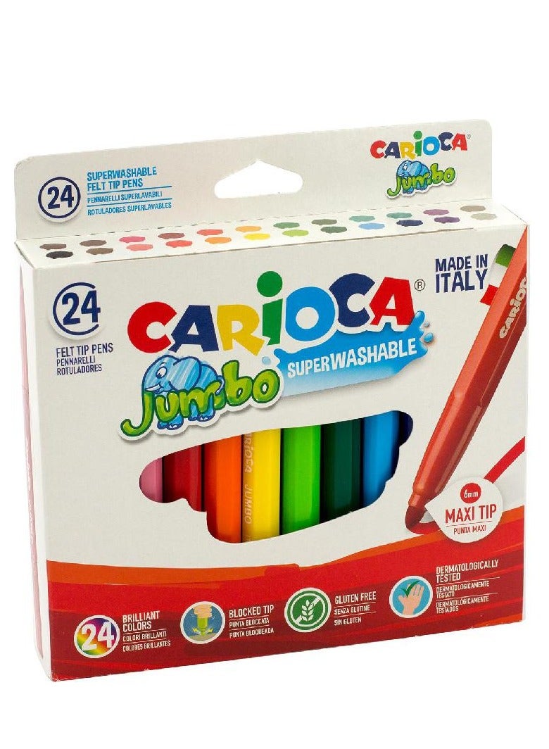 كاريوكا قلم تحديد جامبو ذو طرف لباد