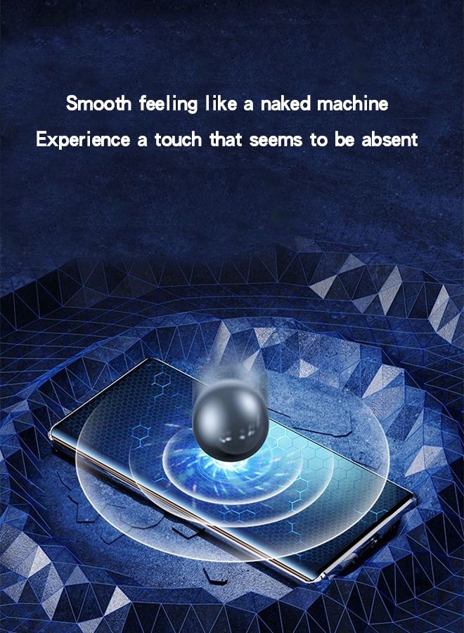 GROIC Magnetic Case for Honor 80 Pro 6.78", 360° Full Protection Absorption Metal Bumper Double Sided HD Clear Tempered Glass Phone Fingerprint Unlock - Image 4