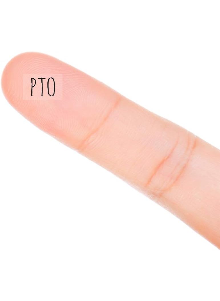 MAGJUCHE PTO Planner Stickers 120 Clear Paid Time Off Work Labels Scrapbooking Crafting Stickers  - Image 1