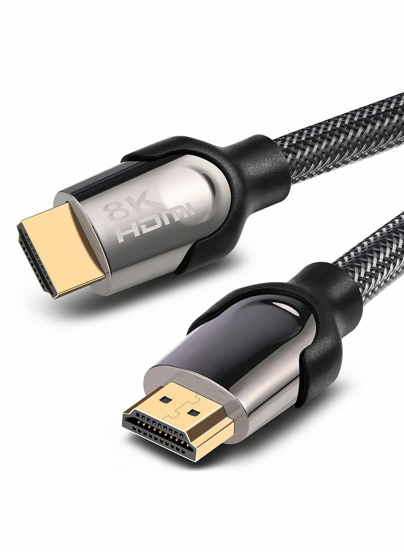 Generic 8K HDMI 2.1 Cable, 48Gbps High-Speed Ultra HD Lead, Supports 8K@60Hz and 4K@120Hz for Ultimate Gaming and Home Theater Experience.  - Image 1