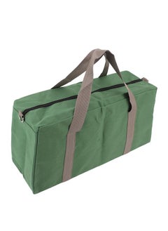 Thoraya Canvas Wide Mouth Tool Storage Bag with Adjustable Shoulder Strap Waterproof Large Capacity Small Tool Carry Bag for Outdoor 16 inches  - Image 4