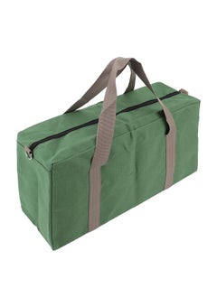 Thoraya Canvas Wide Mouth Tool Storage Bag with Adjustable Shoulder Strap Waterproof Large Capacity Small Tool Carry Bag for Outdoor 16 inches  - Image 5