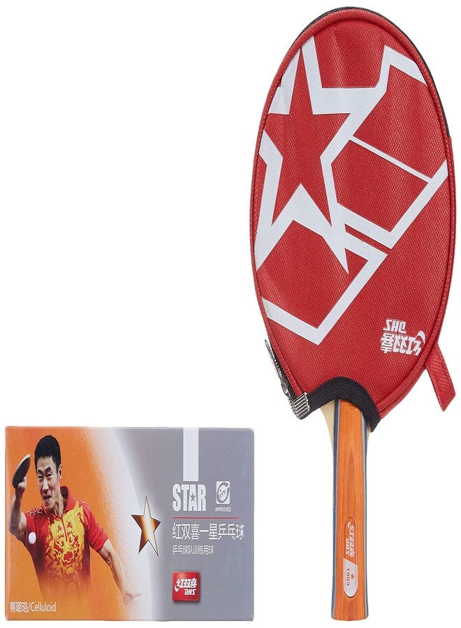 DHS TT BAT A1003 DHS WITH TT BALL DHS 40MM 1 STAR ORANGE (40 Pcs Box) - Image 3