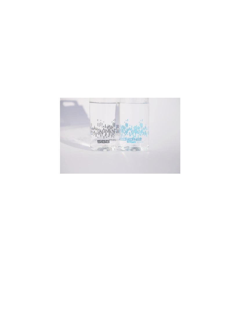 SIGG-Tritan Renew Water Bottle-Total Clear ONE MyPlanet Aqua - Suitable For Carbonated Beverages - Dishwasher Safe - With Fruit Strainer - Leakproof - Lightweight - BPA Free - Aqua - 0.75L - Image 4